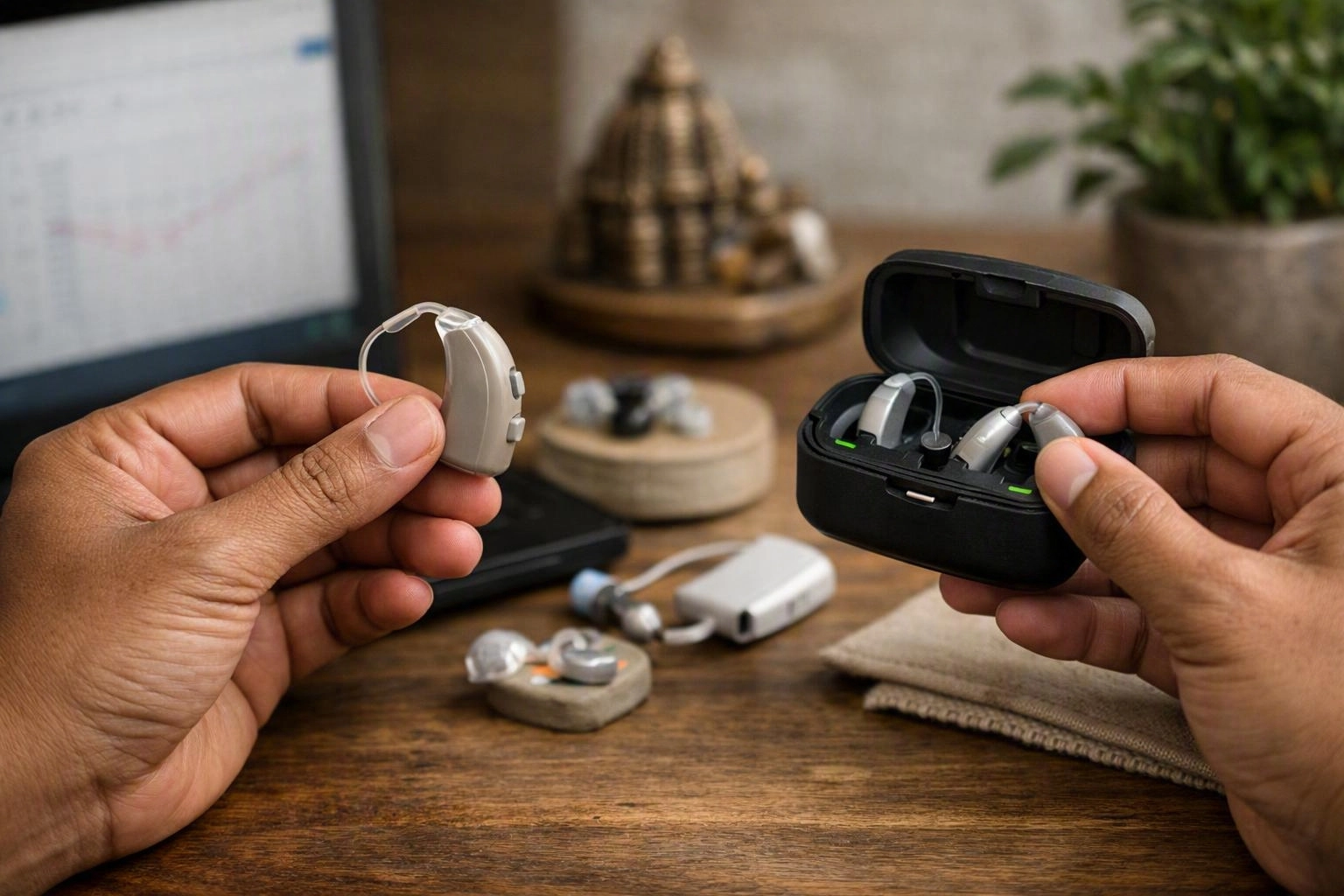 Digital vs Rechargeable Hearing Aids in Bhubaneswar, Odisha — Types of Hearing Aids: Behind-the-Ear, In-the-Ear and Invisi...