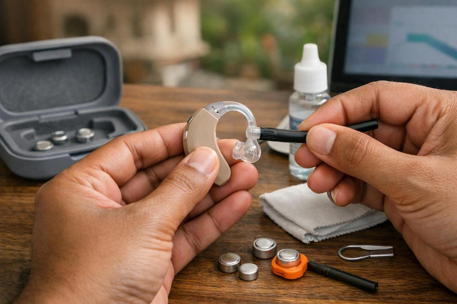 Hearing Aid Care: Cleaning, Batteries and Everyday Maintenance