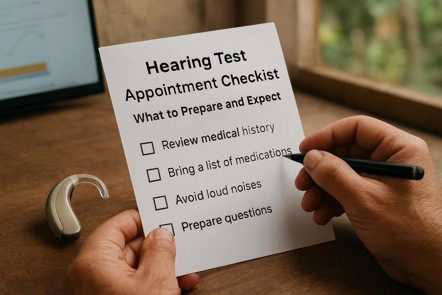 Hearing Test Appointment Checklist: What to Prepare and Expect
