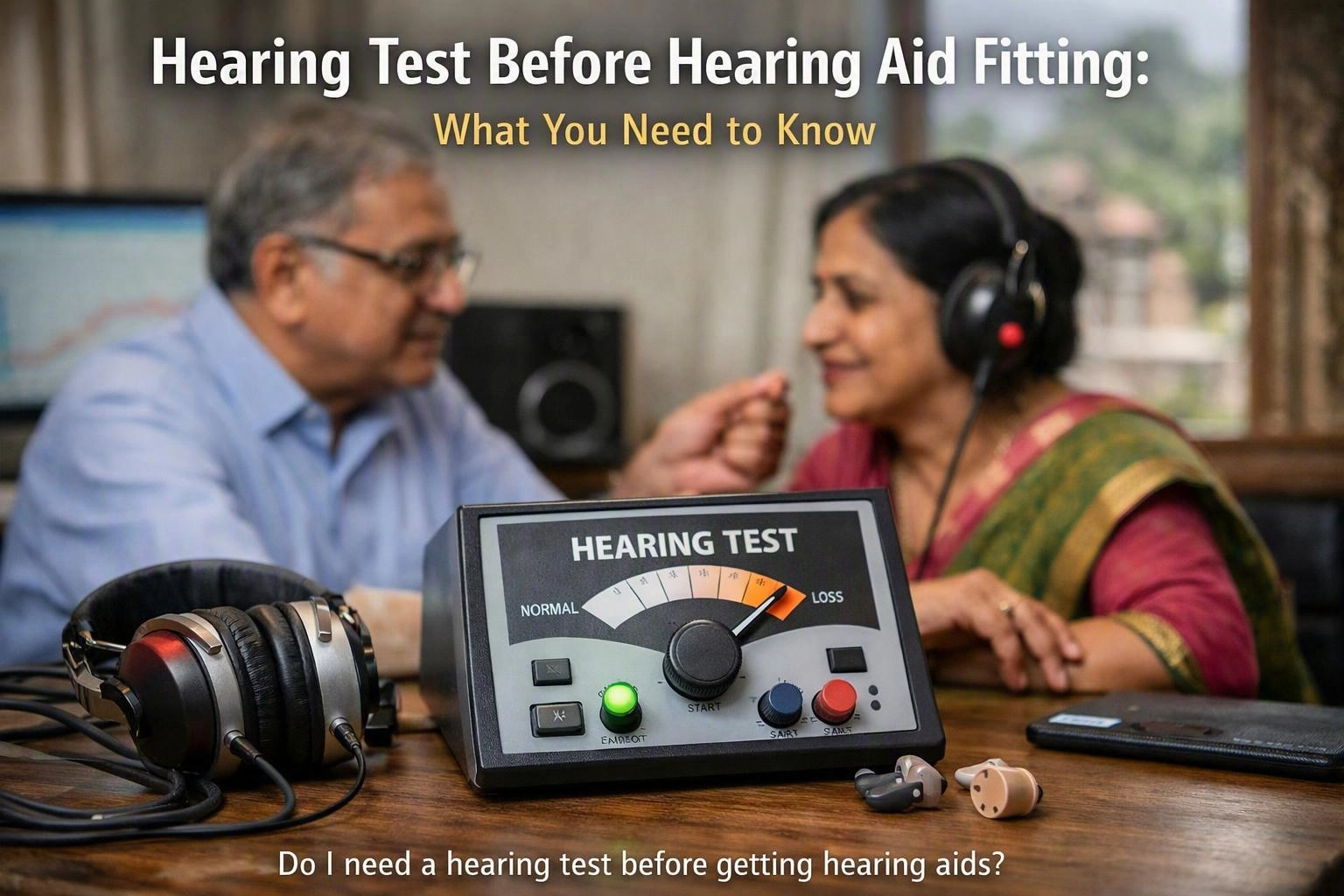 Hearing Test Before Hearing Aid Fitting: What You Need to Know