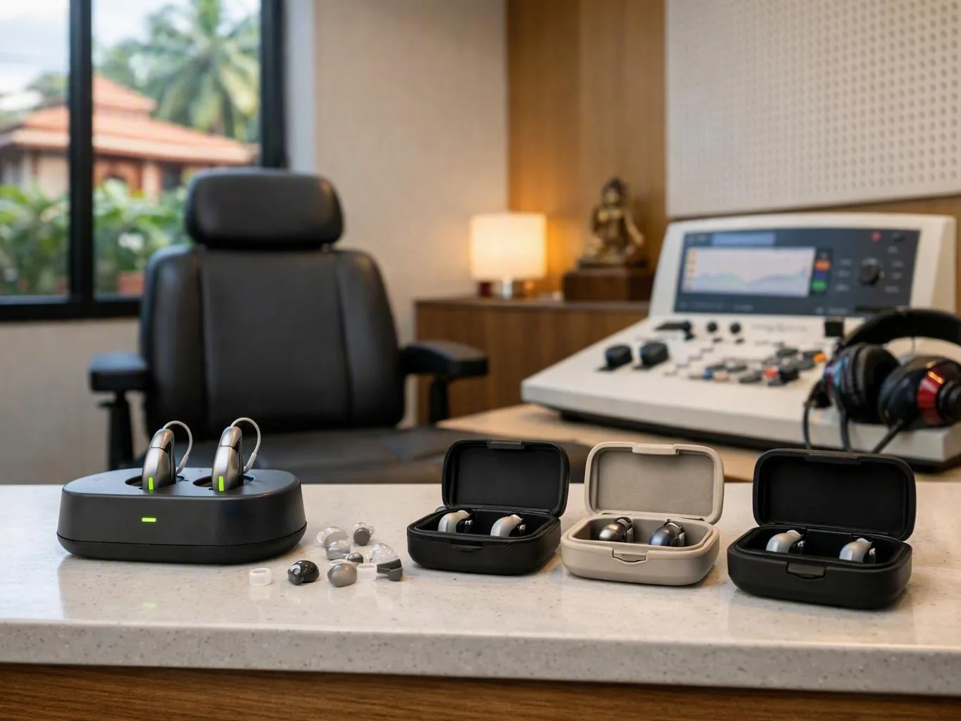 Rechargeable hearing aid care after fitting in Khordha